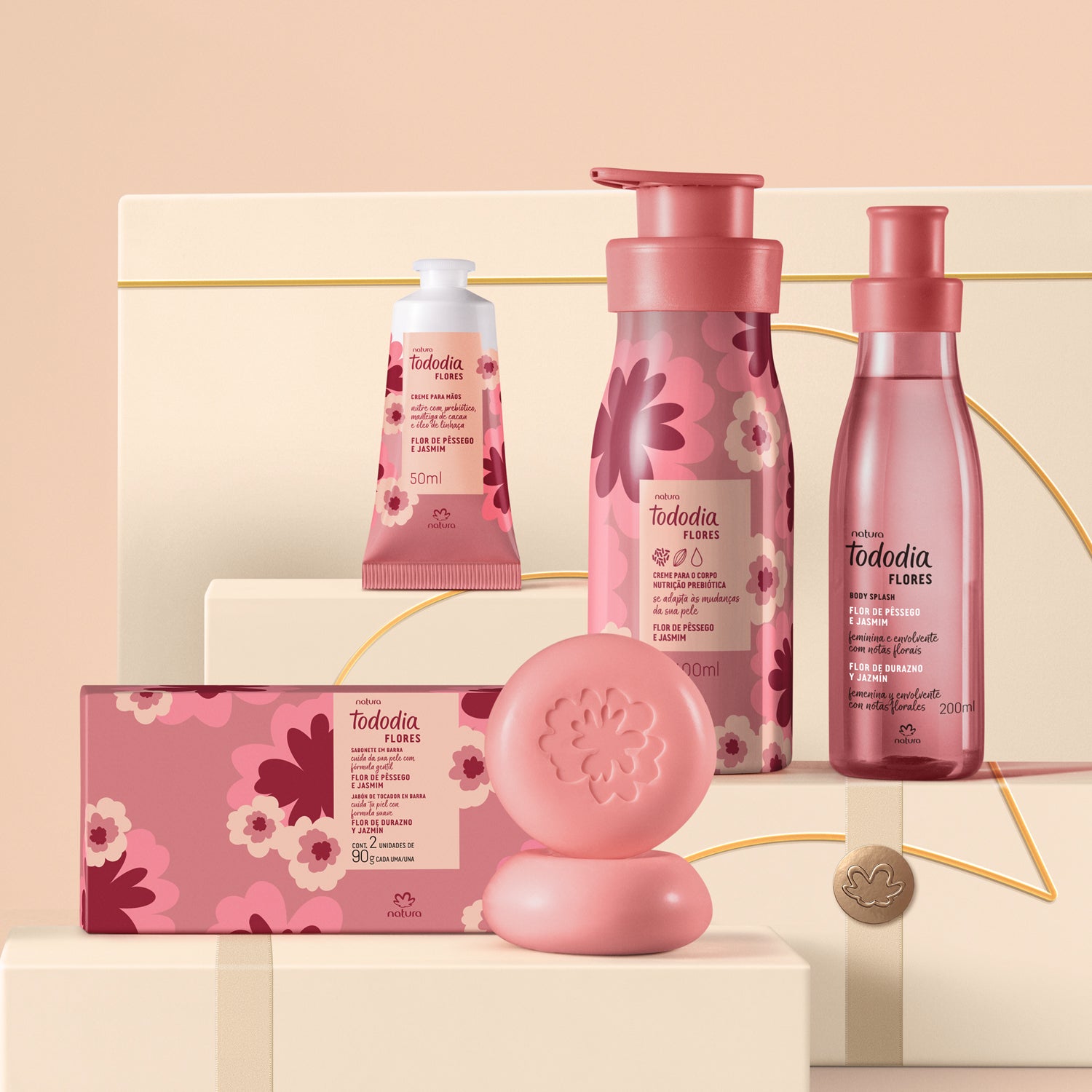 Presente Natura Tododia Flores (4 produtos)