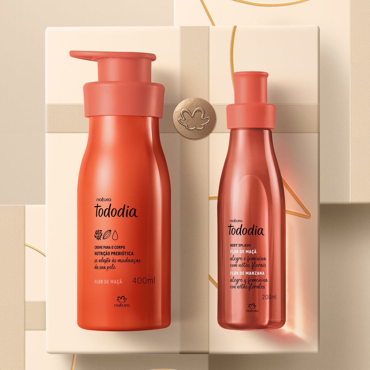 Presente Natura Tododia Flor de Maçã (2 produtos)