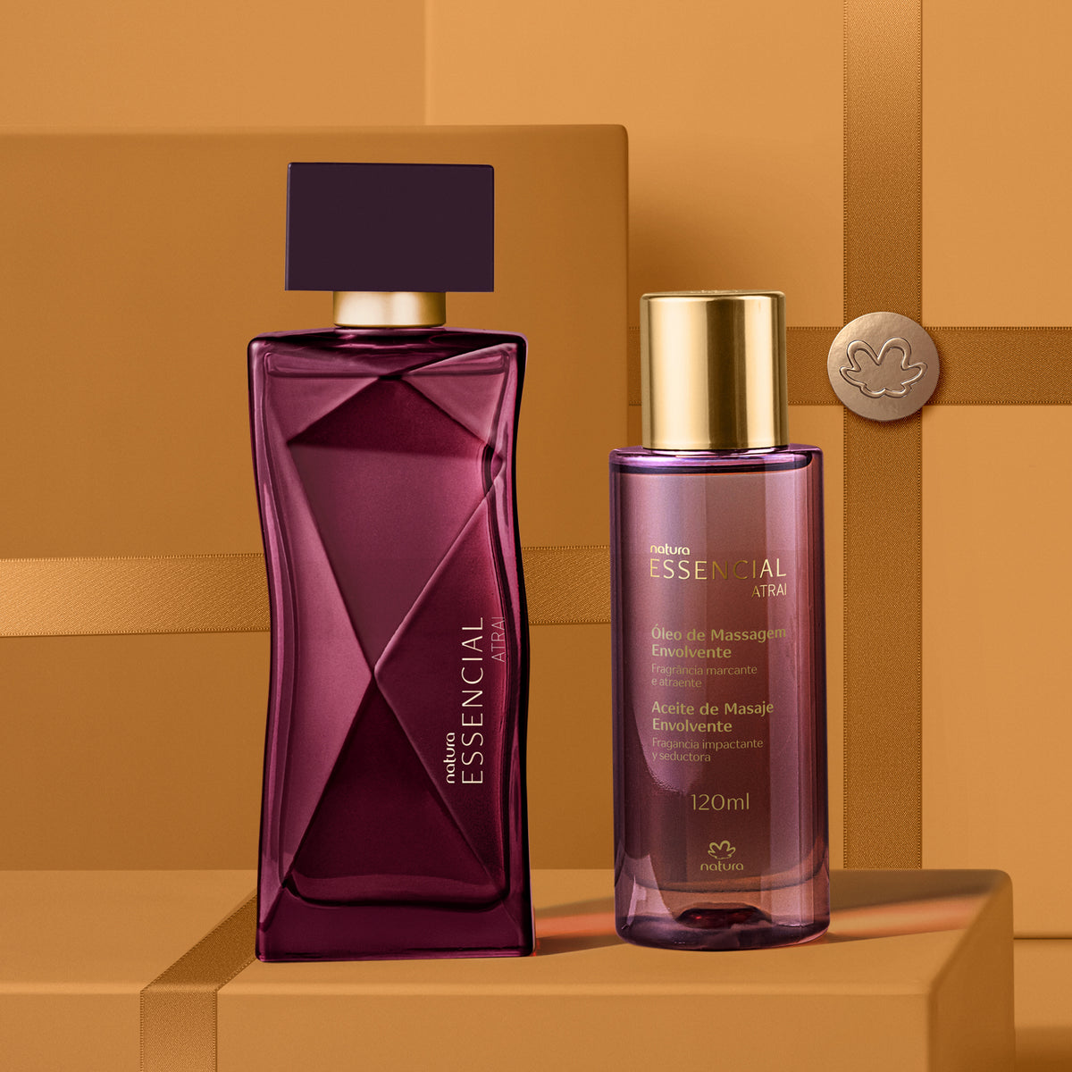 Presente Natura Essencial Atrai Feminino Completo (2 produtos)