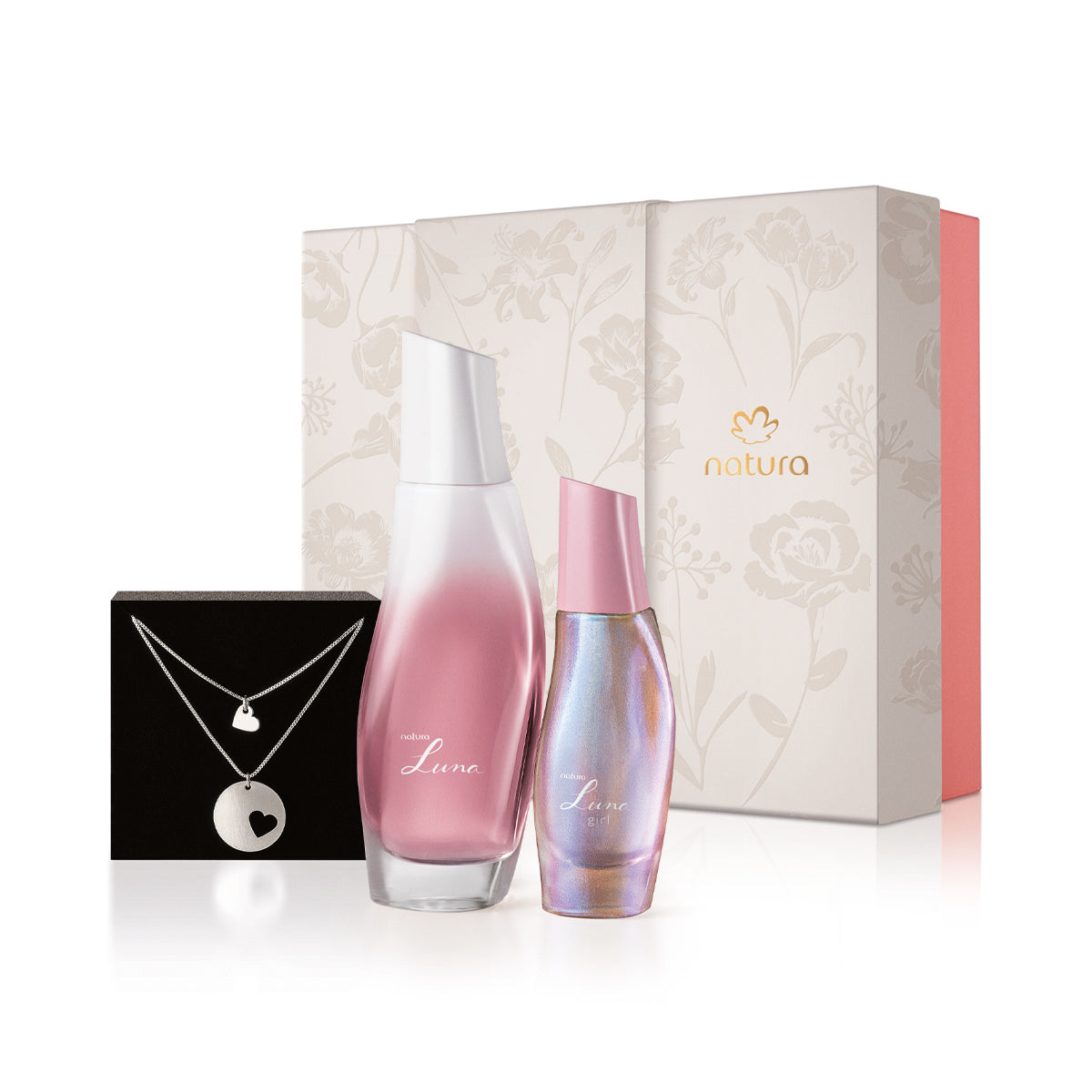 Presente Natura Luna e Luna Girl Mãe e Filha com Acessório (3 produtos)